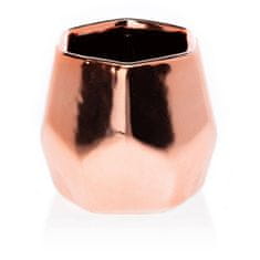 ModernHome Květináč Daisi Rose Gold 8 Cm