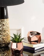 ModernHome Květináč Daisi Rose Gold 8 Cm