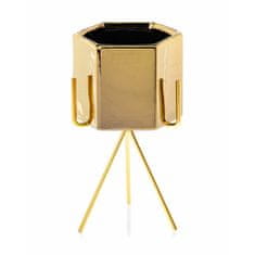 ModernHome Květináč Sashi Gold 20 Cm