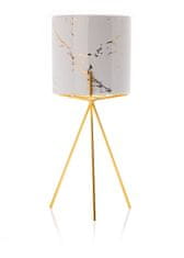 ModernHome Květináč Emma Gold White 32 Cm