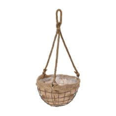 ModernHome Závěsný Koš Na Květiny Boho 51 Cm