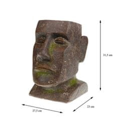 ModernHome Květináč Obal Hlava Moai 31,5 Cm