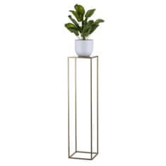 ModernHome Stojanový Květináč Moderní 100 Cm Zlatý Glam