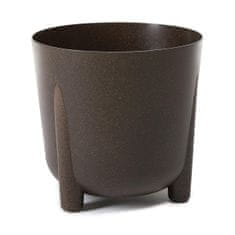 ModernHome Květináč Moss Eco Coffee Espresso 26Xv25 Cm