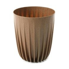 ModernHome Květináč Stripped Eco Wood Přírodní Dřevo 25Xh30 Cm