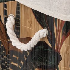 ModernHome Bambusový Koš Na Prádlo Palawan 60 L