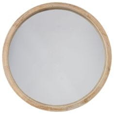 ModernHome Dřevěné Nástěnné Zrcadlo Natalie 50 Cm