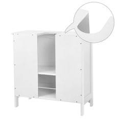 ModernHome Skříňka Pod Umyvadlo Bílá Skandinávská 60 Cm