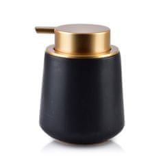 ModernHome Dávkovač Damien Gold Black 300 Ml