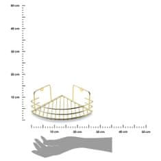 ModernHome Koupelnová Polička Carl Gold