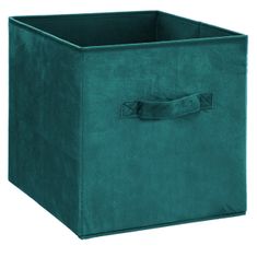 ModernHome Textilní Dóza 31X31 Cm Green Velur