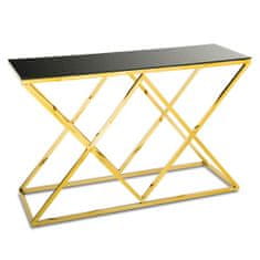 ModernHome Konzole Timantti Gold Black