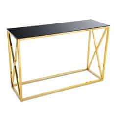 ModernHome Nelja Gold Black Konzole