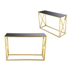 ModernHome Nelja Gold Black Konzole