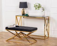 ModernHome Nelja Gold Black Konzole