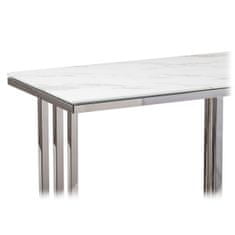 ModernHome Konzole Amagat Silver White 120 Cm