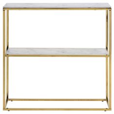 ModernHome Konzole Falchetto Gold Marble