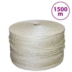 shumee lano vidaXL, 100% sisal, 2 mm, 1500 m