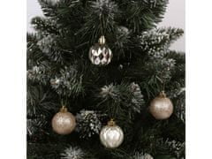 sarcia.eu Zlaté vánoční cetky, sada cetek, ozdoby na vánoční stromeček 4 cm, 18 ks. 1 balik