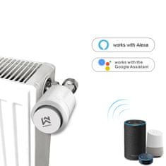 BOT Chytrá Bluetooth/WiFi termostatická hlavice TH1 Tuya Smart