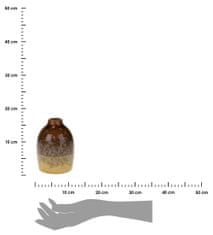 ModernHome Keramická Váza Hnědožlutá 16,5 Cm