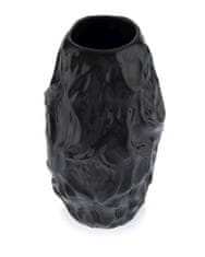ModernHome Váza Louis Black 29 Cm, Barva Černá