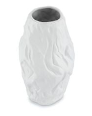 ModernHome Váza Louis White 29 Cm, Barva Bílá