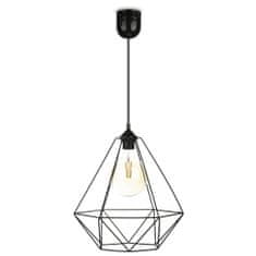 ModernHome Závěsné Svítidlo Paris Diamond 35 Cm Černé