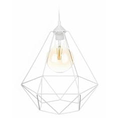 ModernHome Závěsné Svítidlo Paris Diamond 35 Cm Bílé