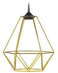 ModernHome Závěsné Svítidlo Paris Diamond 24 Cm Zlaté