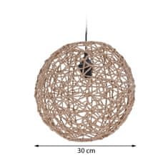 ModernHome Stropní Svítidlo Pletené Koule Boho 30 Cm