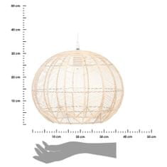 ModernHome Závěsné Svítidlo Kita Ratanové 38 Cm