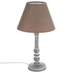 ModernHome Dřevěná Noční Leo Taupe 36 Cm