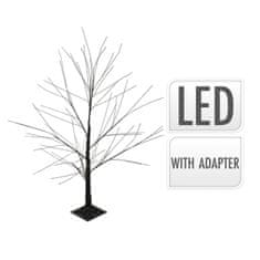 ModernHome Vánoční Stromek Černý 480 Led 120 Cm