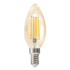 ModernHome Led Žárovka Flame Straight 2W E14