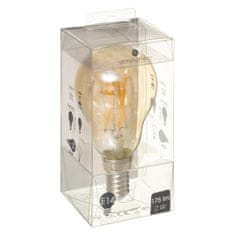 ModernHome Led Žárovka Amber Straight 2W E14