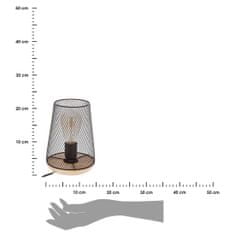 ModernHome Lampička Noční Zely Drátěná 23 Cm