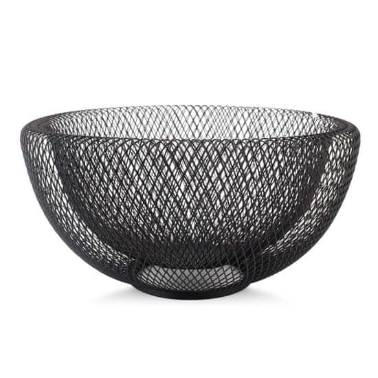 ModernHome Dekorativní Mísa Cedric Black Mesh