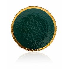 ModernHome Talíř Kati Green Gold 20 Cm