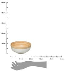 ModernHome Bílá Miska Na Svačinu 1,5L