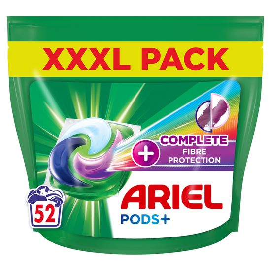 Ariel + kapsle na praní Complete Care 52 ks