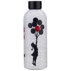 YOu bottles Termoláhev na pití Dual Banksy 500 ml Flying Girl