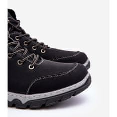 Pánské zateplené trekové boty Black velikost 42