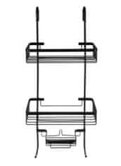 Ruhhy 16723 Závěsná sprchová police - černá 15465