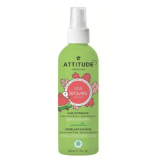 Attitude Sprej pro snadné rozčesávání dětských vlásků ATTITUDE Little leaves s vůní melounu a kokosu 240 ml