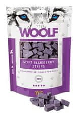 Woolf pochoutka soft blueberry strips 100g