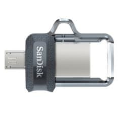 SanDisk Ultra Dual Drive/64GB/USB 3.0/Micro USB + USB-A/Černá