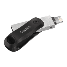 SanDisk SanDisk iXpand Flash Drive Go/256GB/300MBps/USB 3.0/Lightning + USB-A/Černá