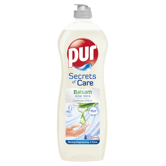 PUR Secrets of Care Balsam Aloe Vera přípravek na ruční mytí nádobí 750 ml