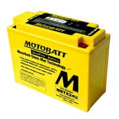 MOTOBATT Baterie MBTX24U 25 Ah, 12 V, 4 vývody